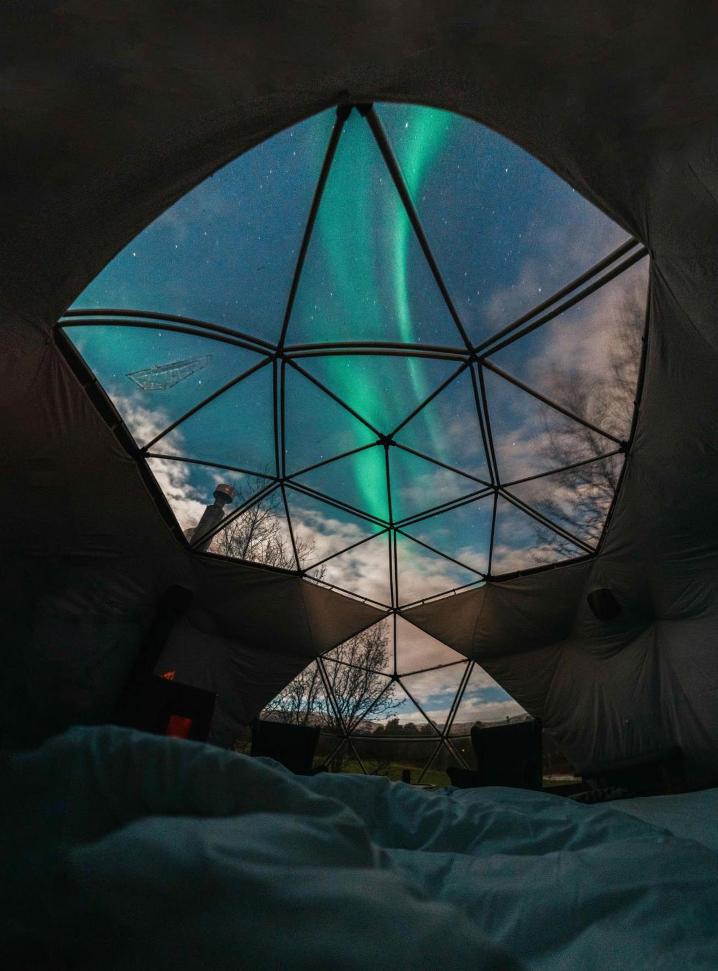 Aera - Glass Cabins Тромсё Экстерьер фото